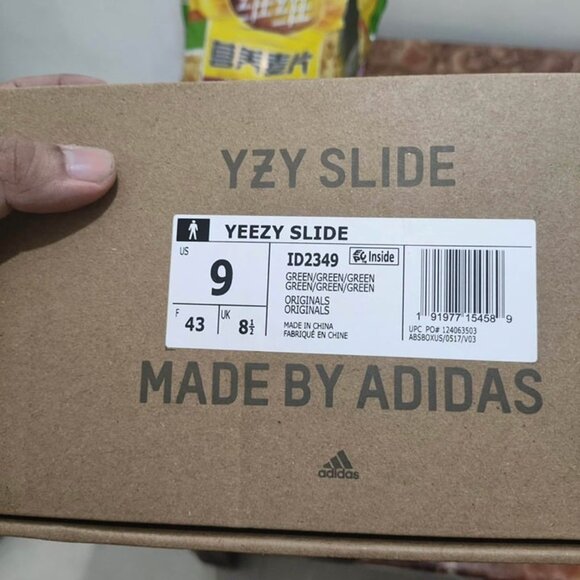 Size 12🔥Adidas Yeezy Slide Slate Marine✅ID2349��IN HAND SHIPS FAST - Picture 4 of 4